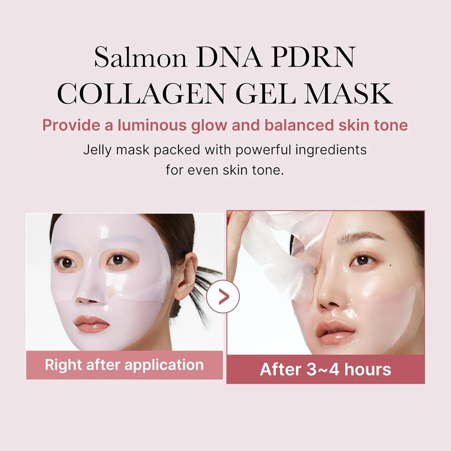 Medicube Salmon PDRN Pink Collagen Gel Sheet Mask