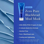 Medicube Zero Pore Blackhead Mud Mask – Deep Pore Cleansing