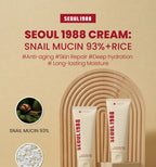 K-SECRET - SEOUL 1988 Snail Mucin 93% + Rice Cream 100ml