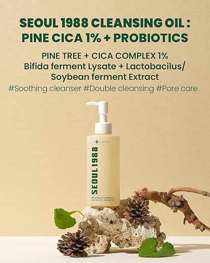 KSECRET - SEOUL 1988 Cleansing Oil : Pine Cica 1% + Probiotics