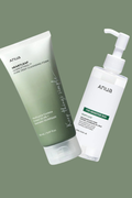 Anua Cleansing Oil + Cleansing Foam