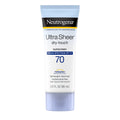 Neutrogena Ultra Sheer Dry-Touch Sunscreen Lotion, Broad Spectrum SPF 70, Water Resistant, Oil-Free, Matte Finish, 3 fl. oz