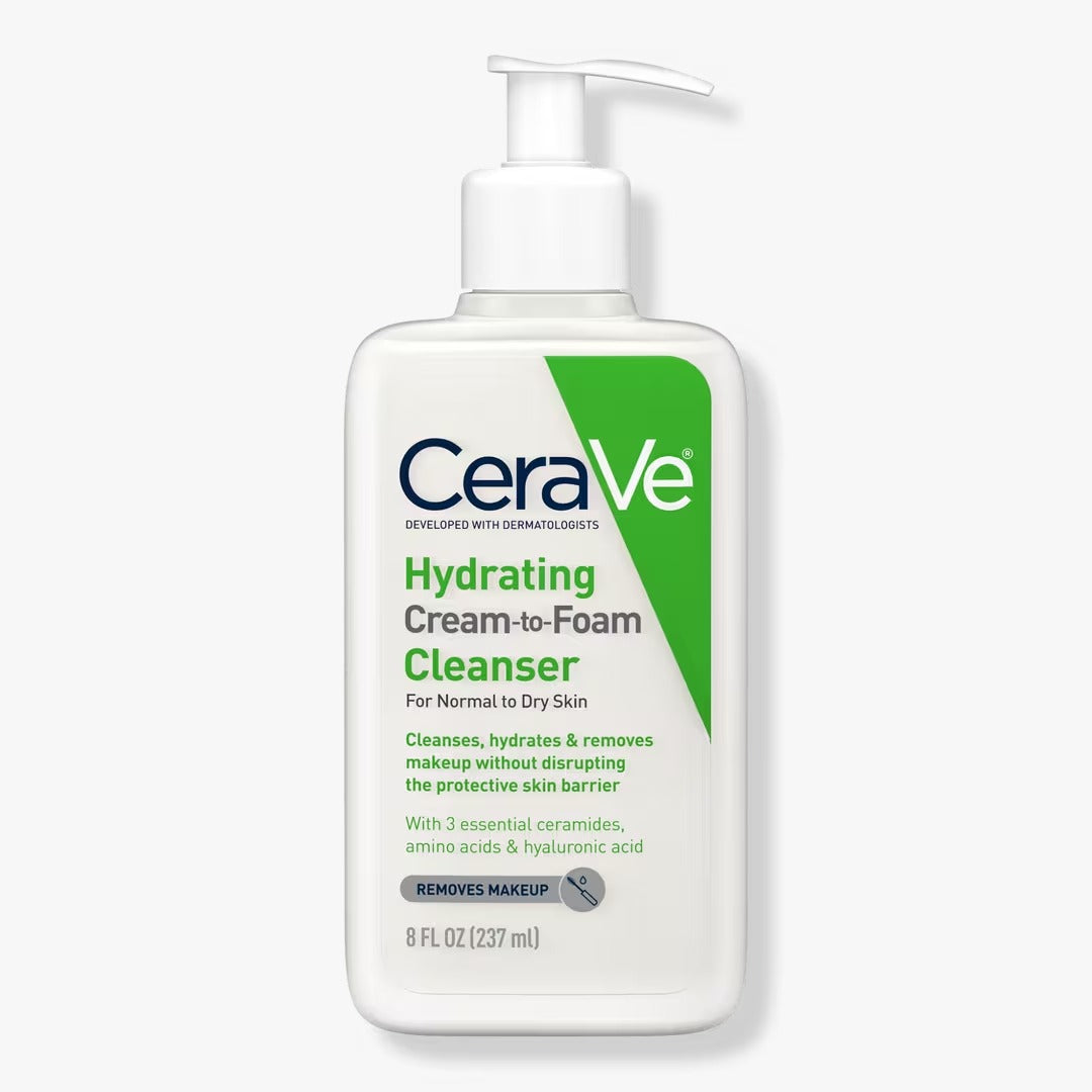 CeraVe Hydrating Cream To Foam Cleanser